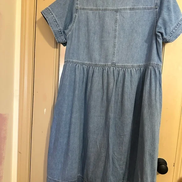 MAYE Montana Denim Shirtdress - Picture 2 of 13